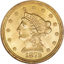 1879 $2 1/2 MS65 NGC
