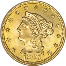 1902 $2 1/2 MS67 PCGS