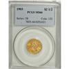 Image 3 : 1903 $2 1/2 MS66 PCGS