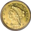 Image 1 : 1907 $2 1/2 PR55 PCGS