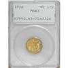 Image 1 : 1926 $2 1/2 MS63 PCGS