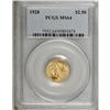 Image 1 : 1928 $2 1/2 MS64 PCGS