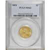 Image 3 : 1854 $3 MS62 PCGS