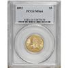 1893 $5 MS64 PCGS