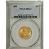 Image 1 : 1899 $5 MS63 PCGS
