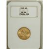 Image 1 : 1903 $5 MS64 NGC