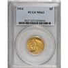 Image 1 : 1914 $5 MS62 PCGS
