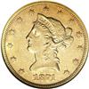 1871-S $10 AU53 NGC