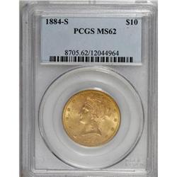 1884-S $10 MS62 PCGS