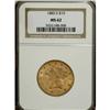 Image 1 : 1885-S $10 MS62 NGC