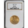 Image 1 : 1897 $10 MS64 NGC
