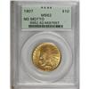 Image 1 : 1907 $10 No Periods MS62 PCGS
