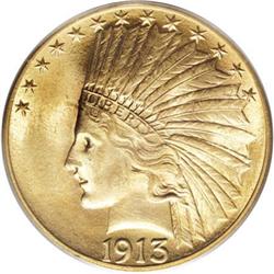 1913 $10 MS64 PCGS