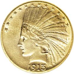 1913-S $10 MS60 ANACS