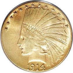 1914-S $10 MS63 PCGS