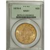 Image 1 : 1876-S $20 MS61 PCGS