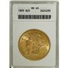 Image 1 : 1899 $20 MS60 ANACS