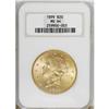 Image 1 : 1899 $20 MS64 NGC