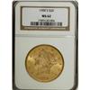 Image 1 : 1900-S $20 MS62 NGC