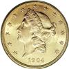 Image 1 : 1904 $20 MS65 ANACS