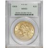 Image 3 : 1906 $20 MS63 PCGS