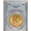 Image 1 : 1908 $20 Motto MS62 PCGS