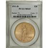 Image 1 : 1911-D $20 MS65 PCGS