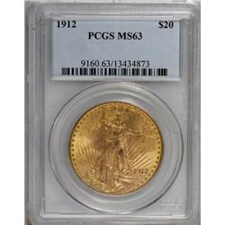 1912 $20 MS63 PCGS