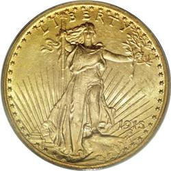 1915 $20 MS64 PCGS