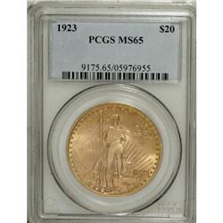 1923 $20 MS65 PCGS