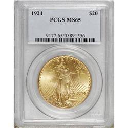 1924 $20 MS65 PCGS