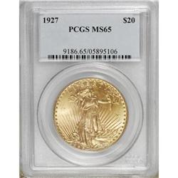 1927 $20 MS65 PCGS