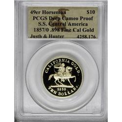 Baldwin & Co. $10 'Restrike' Proof PCGS