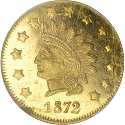 1872 $1 BG-1207 MS65 DPL NGC
