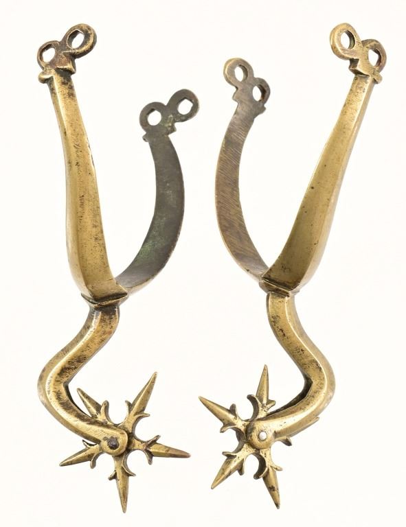 Antique Brass Spurs