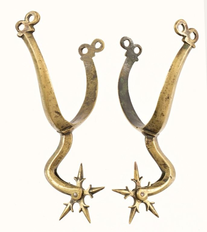 Antique Brass Spurs