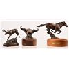 Image 1 : Collection of (3) David Hodges Bronzes