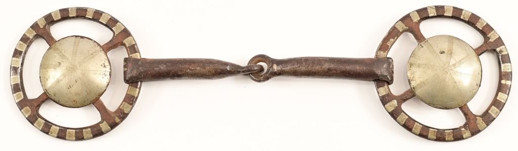 Mexican Silver Inlay Bit