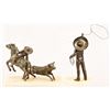 Image 2 : (2) Mexican Charro Bronzes
