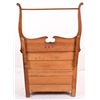 Image 2 : Victorian Oak Wash Stand With Towel Rack