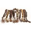 Image 1 : Collection of (9) Single Spurs