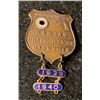 Image 1 : #10 - 1939/40 KANSAS PEACE OFFICER MARKSMAN – Enamel Award Shield