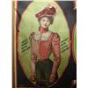 Image 2 : #11 - Rare Antique Cloth Advertising Sign, CETACOLOR - 10C PACKAGE Fade Prevention, Victorian Model