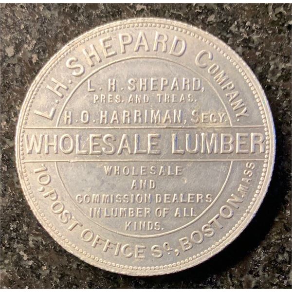 #29 - 1901-1950 - Perpetual Calendar – L.H. SHEPARD CO. WHOLESALE LUMBER - BOSTON MASSACHUSETS