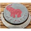 Image 3 : #32 - Vintage POLITICAL SPINNER - Donkey & Elephant - MY PARTY