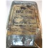 Image 9 : #33 - Extremely Rare, Possibly Unique - PRIVATE LABEL - PURE MAPLE SYRUP, Made by Donald M. Scott -