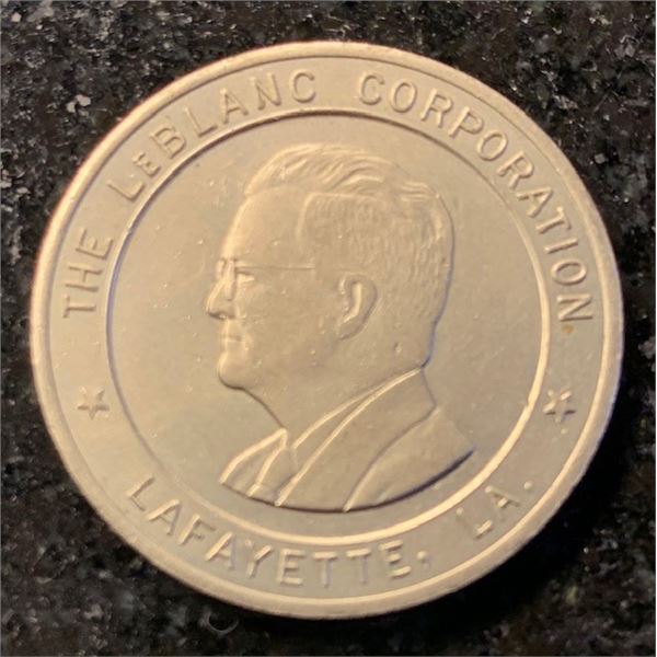 #57 - 1950 – HADACOL (QUACK MEDICINE) Good For 25 cents – LAFAYETTE, LA. Token