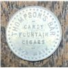 Image 1 : #77 – THOMPSONS BAR – CANDY – FOUNTAIN – CIGARS – Good For 12 1/2c In Trade (Merchant Token)