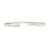 Image 2 : 5.50 ctw Round Brilliant Cut Diamond Tennis Bracelet - 14KT White Gold