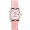 Image 2 : Rolex Stainless Steel Pink Diamond 36MM Datejust Wristwatch With Pink Leather St